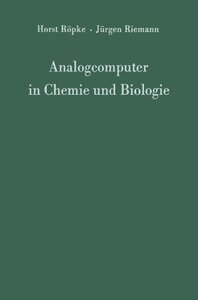 【预订】Analogcomputer in Chemie Und Biologi...