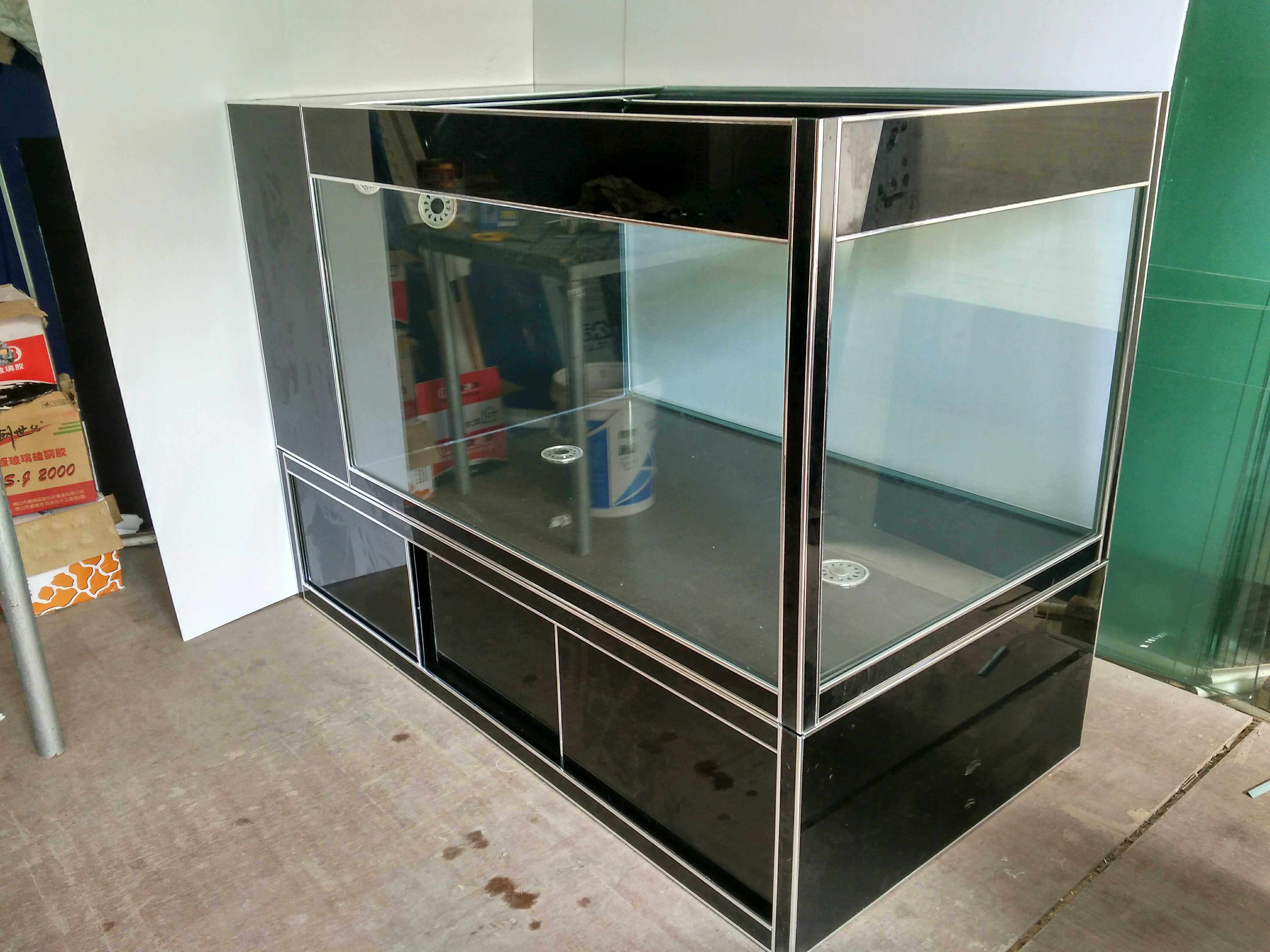 锦鲤地缸底吸暗道侧滤六仓加双上滤干湿分离配环绕流水槽植物水道