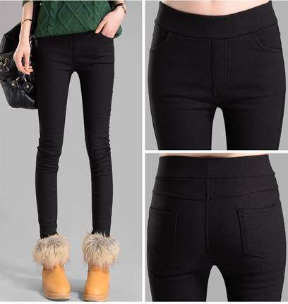 打底裤女外穿薄款黑色女裤子高腰显瘦小脚裤松紧腰长裤秋款铅笔裤|ruв категории Женская одежда, брюки, рейтузы - от Buy2taobao.com для оказания профессиональной услуги покупки агента Taobao