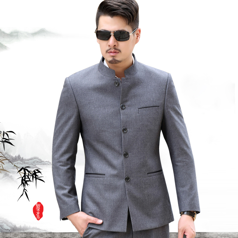 Costume homme en lainage pour automne - Ref 1570450 Image 1