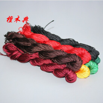 非弹力绳子玉线 粗1MM 菩提佛珠珠宝翡翠水晶手串编织绳 DIY配绳