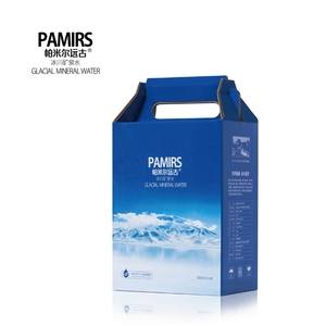 帕米尔远古冰川矿泉水500ml*6瓶天然弱碱小分子冰川水高端饮用水