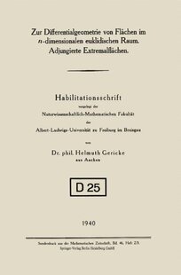 Differentialgeometrie 预订 Zur Flache... Von