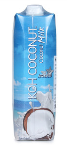 泰国进口KOH COCONUT酷椰屿牌椰子果汁饮料CoconutMilk椰奶1Lx6瓶