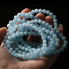 Pro-Bao waxy aquamarine Crystal ice blue bracelets jewelry bracelets ladies elegant seawater patrons seconds