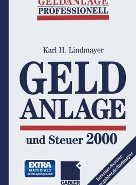 【预售】Geldanlage Und Steuer 2000