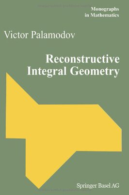 【预售】Reconstructive Integral Geometry