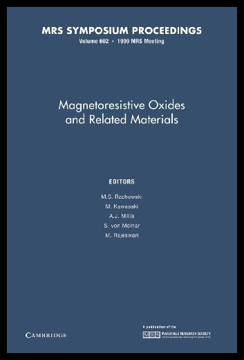 【预售】Magnetoresistive Oxides and Related Materials: Vo 书籍/杂志/报纸 科普读物/自然科学/技术类原版书 原图主图