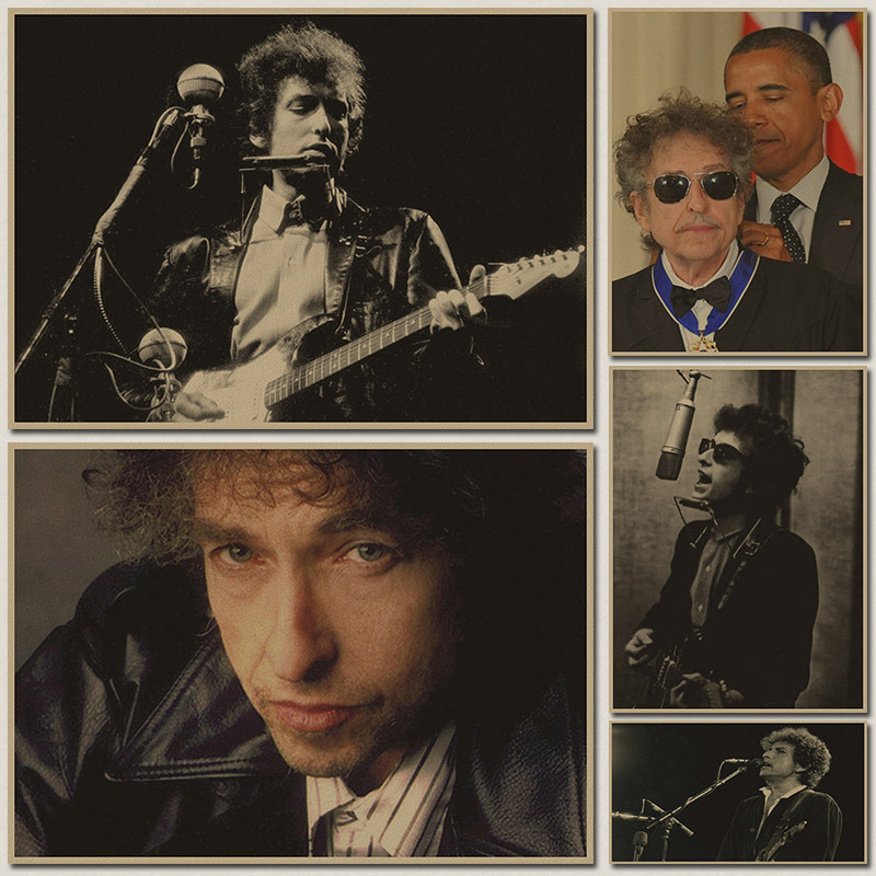 民谣歌手摇滚风酒吧牛皮纸海报