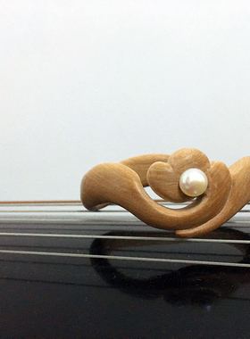 独立设计珍珠高山流水木手镯