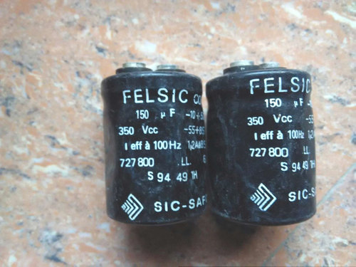 法国 SIC SAFCO 350v 150uf 螺丝脚高压发烧滤波电容