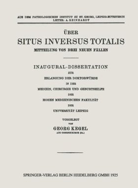 【预订】Uber Situs Inversus Totalis: Mitteil...