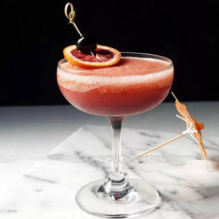 酒吧聚采 无铅水晶阔口香槟杯 碟形香槟杯 婚庆香槟塔杯 220ml