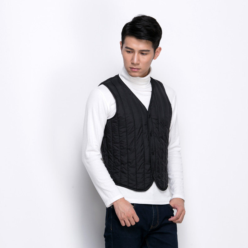 Débardeur homme gilet en nylon pour hiver - Ref 1588696 Image 1