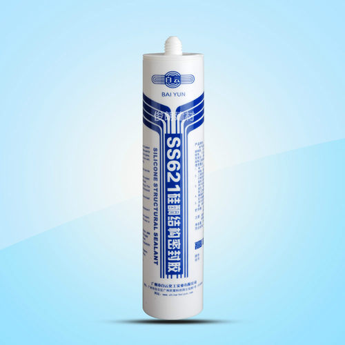 白云SS621硅酮结构胶 高标准型大型玻璃幕墙密封胶300ml