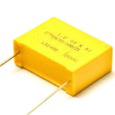 安规电容 X2 275V 105K 1UF 1.0UF 275V105 脚距22MM 5个