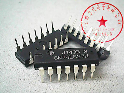 SN74LS27N ,TI/HIT ,HD74LS27P〖原装〗赛格市场G332室实体店现货