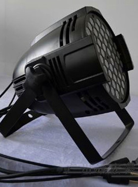 直销手拉手全彩LED54颗x3w面光灯背景黑色外壳帕灯染色舞台灯光