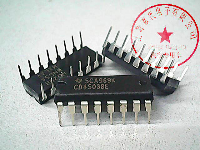 CD4503BE  TI   DIP-16【原装】赛格市场G332室实体店 现货