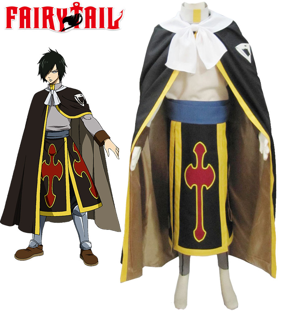妖精的尾巴灭龙魔导士影龙罗格 切尼莱欧斯动漫Cosplay男装