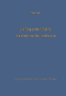 预售 Deutschen Die Der Bausparkassen Kooperationspolitik