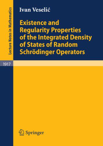 【预订】Existence and Regularity Properties ...