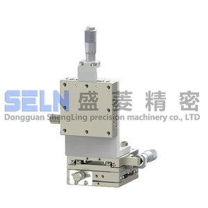 XYZ轴LBDV60-L-C2千分尺旋钮直线滚珠型手动微调位移平台XYZSG60