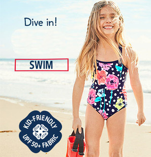 女童kosh美丽花朵连体泳衣儿童宝宝游泳泳衣12M 2个款 包邮