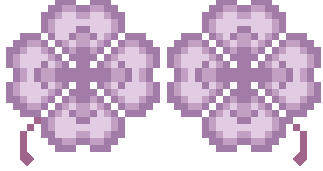 套件四叶草汽车钥匙扣