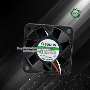 SUNON建准 KDE2404PFV3 24V0.9W 4010 4CM3线报警静音变频器风扇