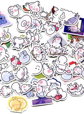 Line表情贴纸 Spoiled Rabbit 系列3 自制手帐相册贴纸 40枚 Z360