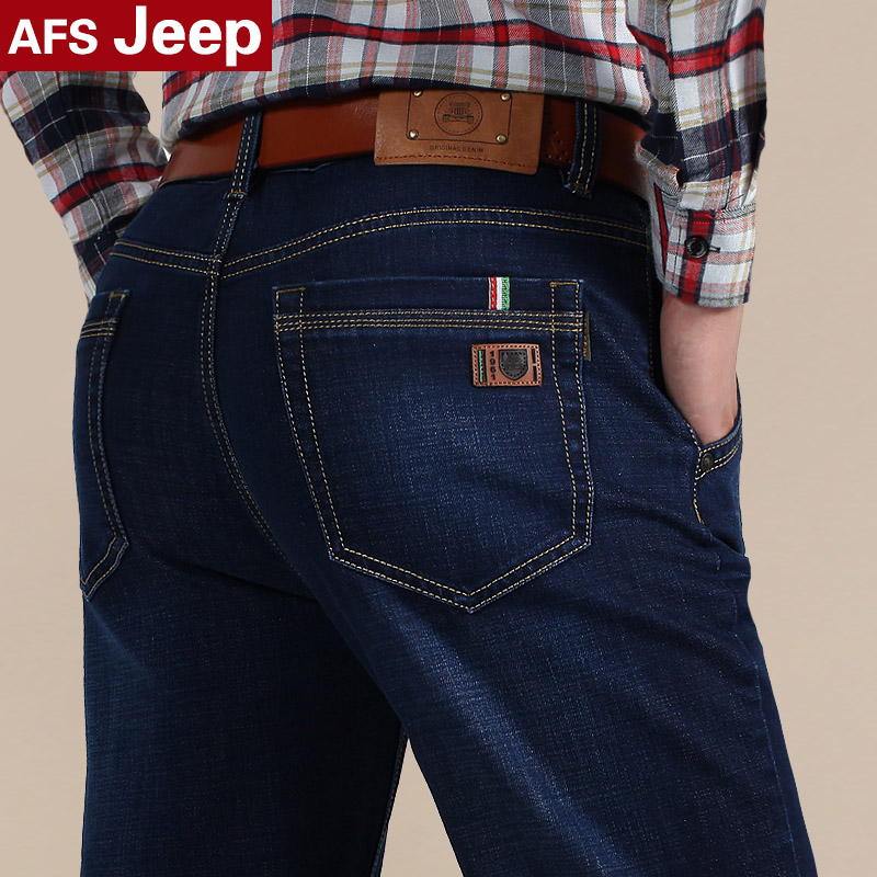 Jeans coupe droite AFS JEEP en coton pour automne - Ref 1461307 Image 30