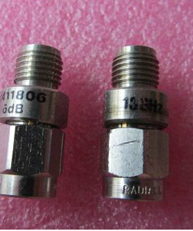 RADIALL R411806 6dB 18GHz 2W SMA RF 射频微波同轴固定衰减器