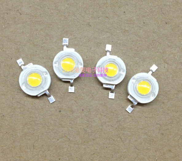 1W灯珠大功率灯珠黄灯黄光黄色贴片LED 1瓦 LED灯珠_虎窝淘