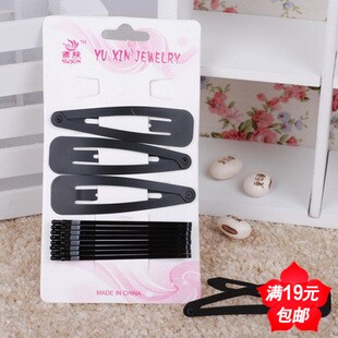 19包邮饰品魔力小发卡套装/百搭钢丝夹/BB夹/一字夹/两元百货包邮