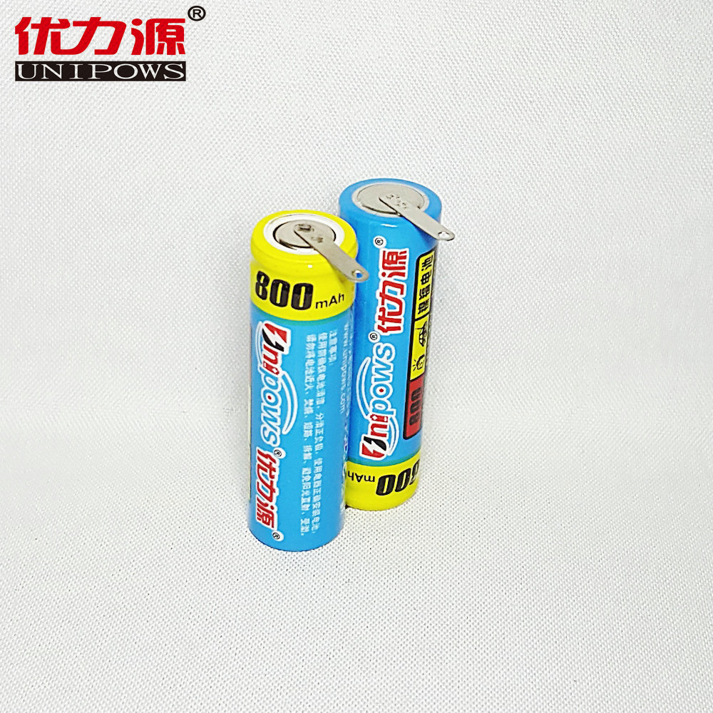 优力源2.4V AA800适用于飞科FS320  HQ5841 HQ6865剃须刀电池双柱