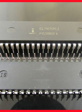 全新直插芯片ICL7107CPLZ GC7107三位半模数转换器  A/D转换