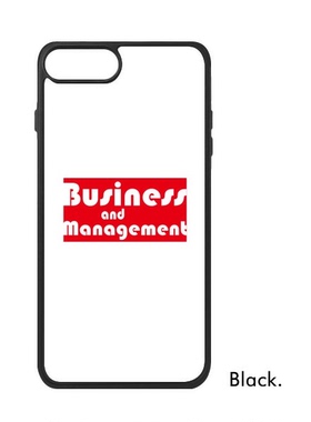 适用于iPhone业学科商管红色单字Xr手机壳max保护套678plus硅胶11