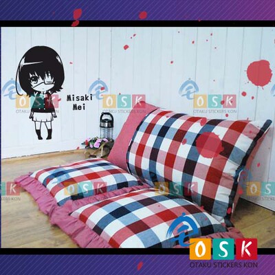 Another 见崎鸣 Misaki Mei 墙贴 动漫 平板贴 车身 开关 玻璃贴