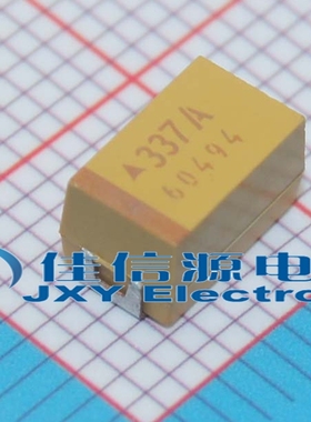 原装AVX 贴片钽电容 7343E 10V 330UF ±10% TAJE337K010RNJ
