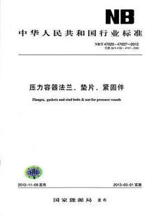 47020 垫片 47027 压力容器法兰 坚固件 2012