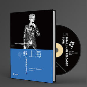 正版2016鹿晗RELOADED全国巡回演唱会DVD明信片小卡写真集 上海站