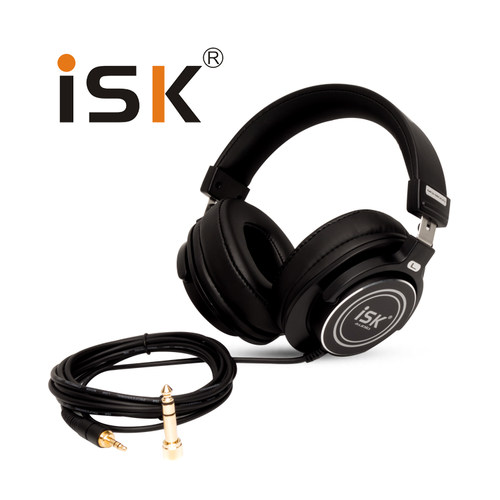 ISK MDH8000专业头戴式耳机电脑监听耳麦全封闭式手机音乐耳机