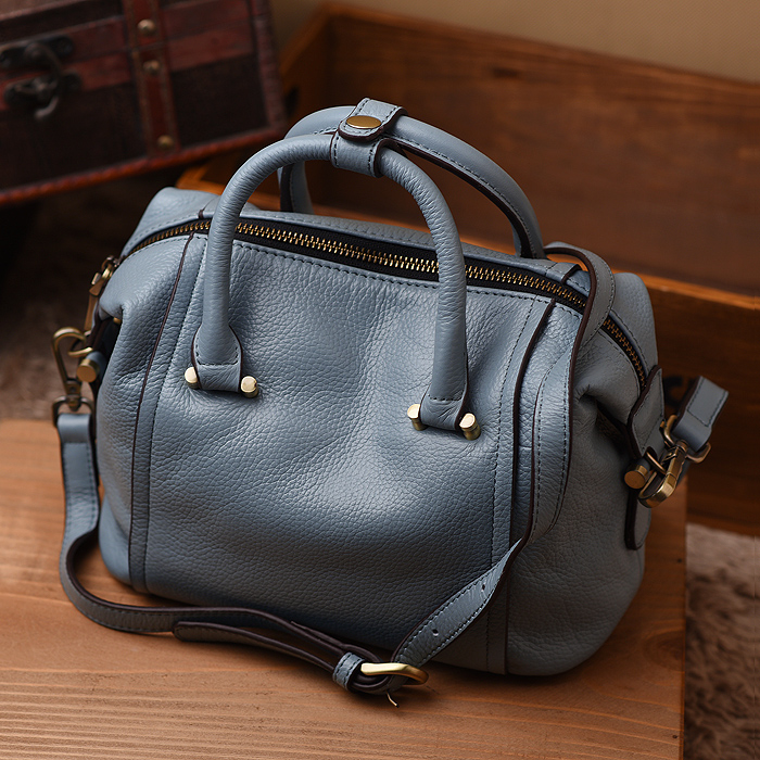 2020秋冬新款欧美波士顿包真皮女包手提包头层牛皮单肩斜跨枕头包|ruв категории Сумки, Г - жа сумки - от Buy2taobao.com для оказания профессиональной услуги покупки агента Taobao