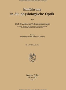 【预订】Einfuhrung in Die Physiologische Optik