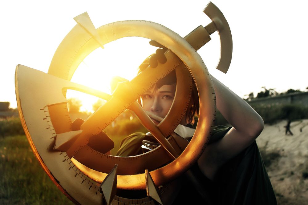 【藏道具】Cosplay道具   TSUBASA翼/翼年代记  小狼  法杖