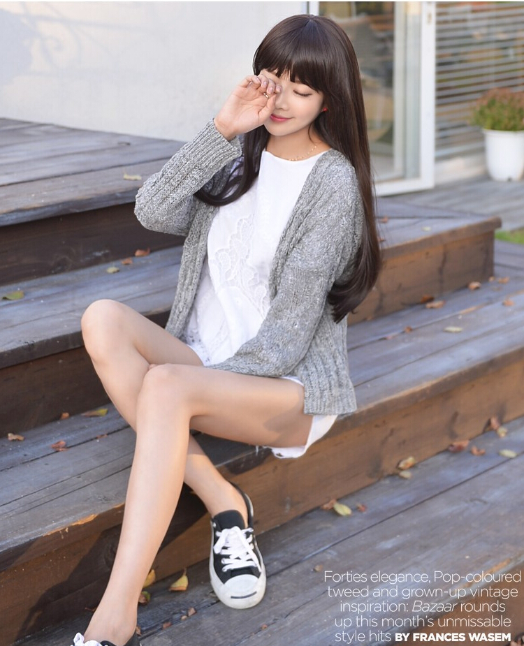 Perruque CHINA GLAZE Long cheveux raides - Ref 2612068 Image 1