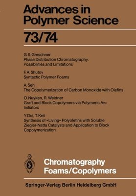 【预订】Chromatography/Foams/Copolymers