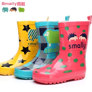 儿童雨鞋女童防滑橡胶水鞋幼儿宝宝四季加绒雨靴小孩学生防水胶鞋