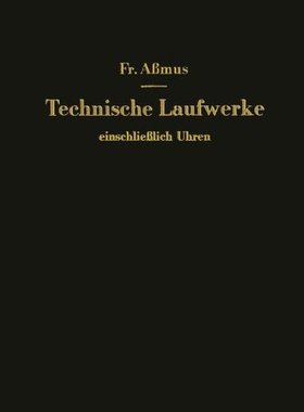 【预订】Technische Laufwerke Einschliesslich Uhren